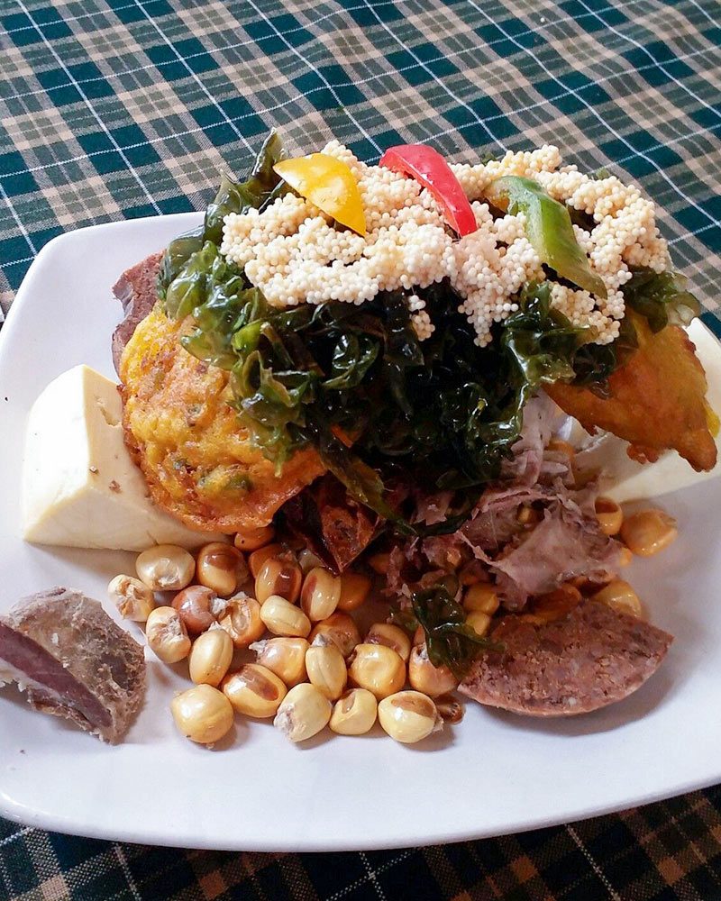Chiriuchu, plato tradicional de Cusco